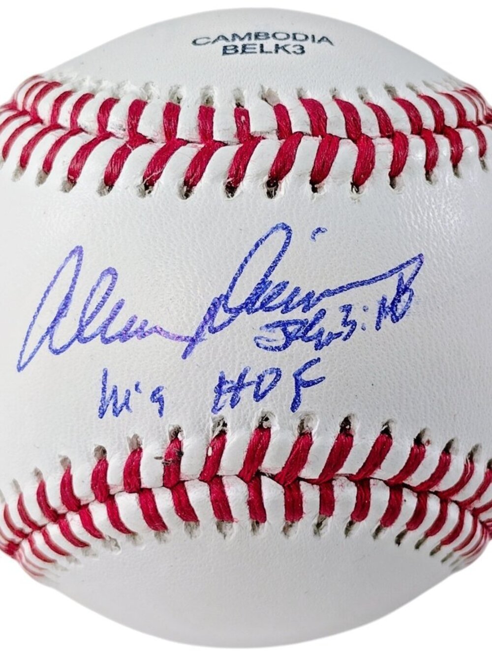Alvin Davis Autographed Baseball Seattle Mariners HOF Signed COA Auto
